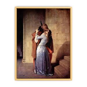 The Kiss by Francesco Paolo Hayez Streched canvas