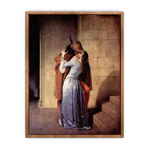 The Kiss by Francesco Paolo Hayez Poster