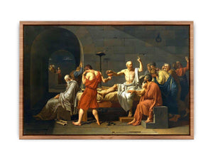 The Death of Socrates Poster