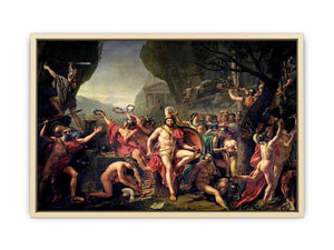 Leonidas at Thermopylae 1814 Art Print