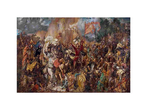 Battle of Grunwald by Jan Matejko