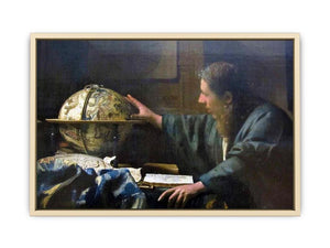 The Astronomer c. 1668 Art Print