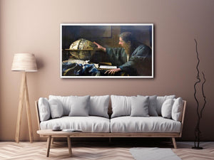 The Astronomer c. 1668 by Johannes Vermeer Painting