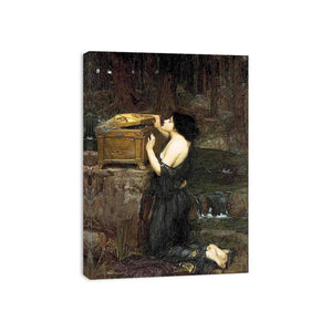 Pandora 1896 by John William Waterhouse Painting