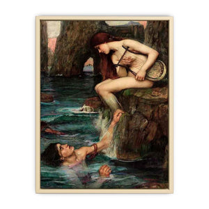 The Siren 1900 Art Print