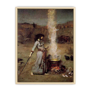 The Magic Circle 1886 Art Print