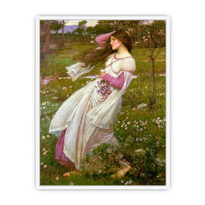Windflowers 1903 Framed Print