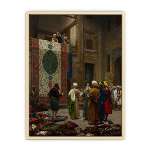 The Carpet Merchant Art Print