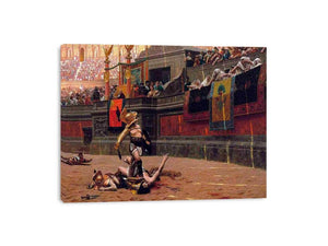 Pollice Verso (Thumbs Down) by Jean-Léon Gérôme Painting