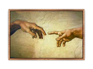Creation of Adam Hands only Poster