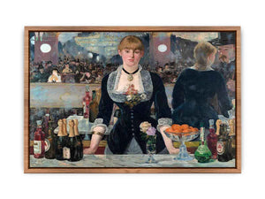 The Bar at the Folies Bergere 1882 Poster