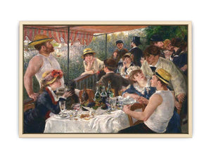 Luncheon Of The Boating Party - Renoir Art Print