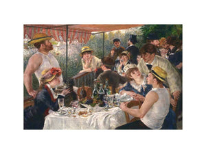 Luncheon Of The Boating Party by Pierre Auguste Renoir