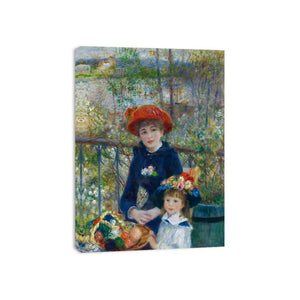 Two Sisters Aka On The Terrace Painting