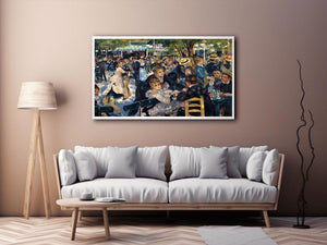 Dance At The Moulin De La Galette by Pierre Auguste Renoir