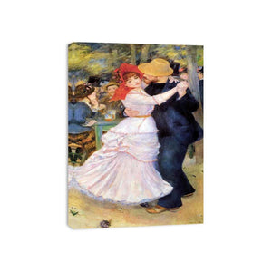 Dance At Bougival by Pierre Auguste Renoir Painting