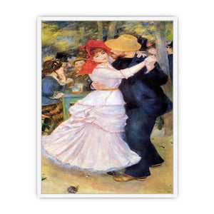 Dance At Bougival Framed Print