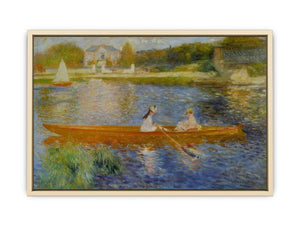The Seine At Asnieres Aka The Skiff Art Print