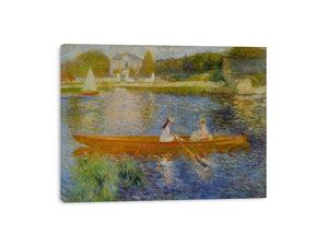 The Seine At Asnieres Aka The Skiff by Pierre Auguste Renoir Painting