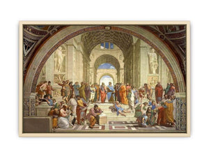 The School of Athens (from the Stanza della Segnatura) 1510-11 Art Print