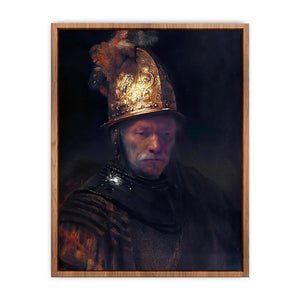 Man in a Golden Helmet c. 1650 Poster