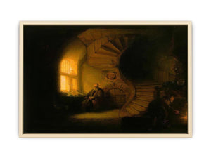 Philosopher in Meditation 1632 Art Print