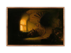 Philosopher in Meditation 1632 Poster