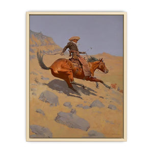 The Cowboy Art Print