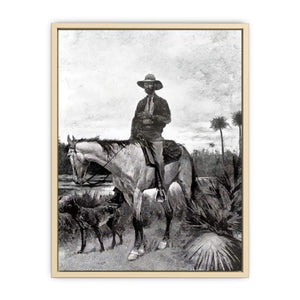 A Cracker cowboy Art Print