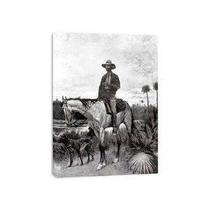 A Cracker cowboy by Frederic Remington Painting