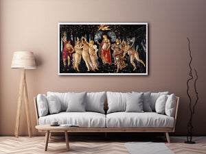 Allegory Of Spring La Primavera by Sandro Botticelli (Alessandro Filipepi) Painting