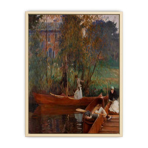 A Boating Party Art Print