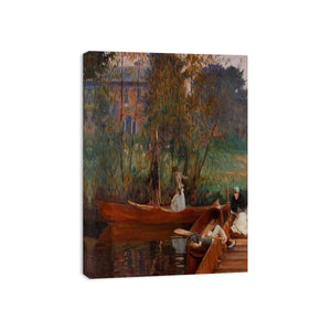 A Boating Party by John Singer Sargent Painting