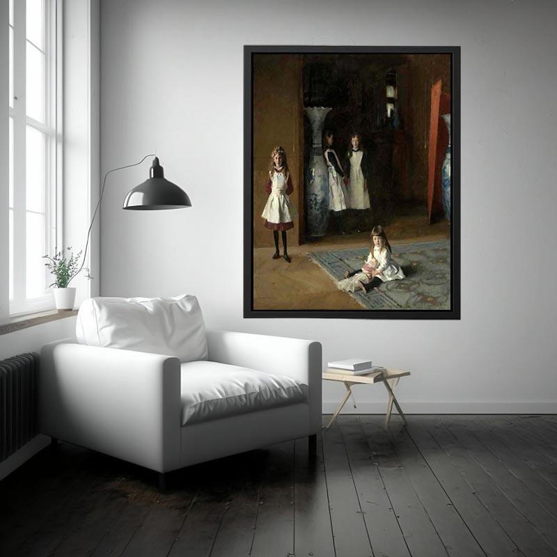 The Daughters Of Edward Darley Boit by John Singer Sargent Painting