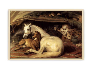 The Arab Tent 1866 Art Print