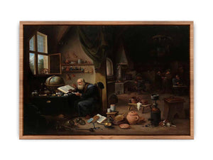 An Alchemist in his Workshop Poster