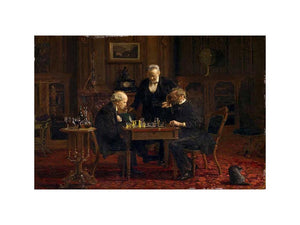 The Chess Players by Thomas Cowperthwait Eakins