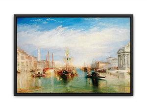 The Grand Canal, Venice 1835 Canvas Print