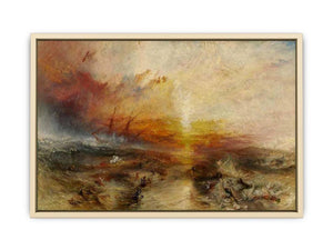 The Slave Ship 1840 Art Print