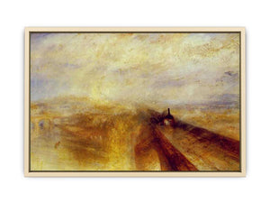 Rain, Steam and Speed The Great Western Railway 1844 Art Print