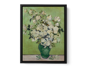 Vase Of Roses By Van Gogh Painting