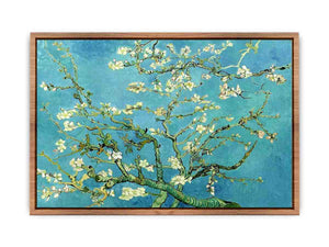 Blossoming Almond Tree Painting Poster
