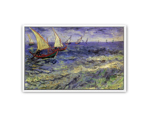 Boats Painting by Van Gogh Painting