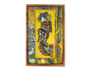 Courtesan After Eisen By Van Gogh Painting