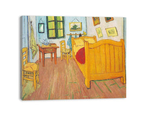 Vincents Bedroom By Van Gogh canvas Print