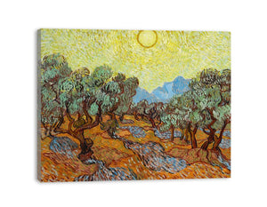 Olive tree By Van Gogh canvas Print