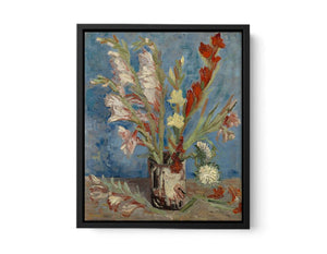 Vase Of Gladioli By Van Gogh canvas Print