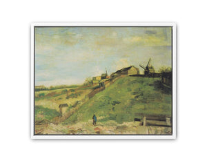 The Hill Of Montmartre By Van Gogh Painting
