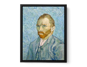 Self Portrait Painting of Van Gogh canvas Print