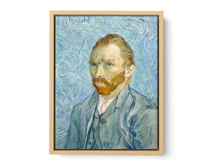 Self Portrait Painting of Van Gogh framed Print